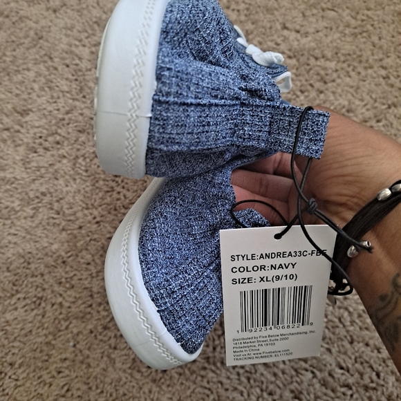 NWT Soulmates Blue Slip-on shoes sz 9/10 - Picture 3 of 5